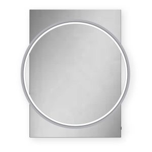 Solas 60 – Chrome Framed Mirror