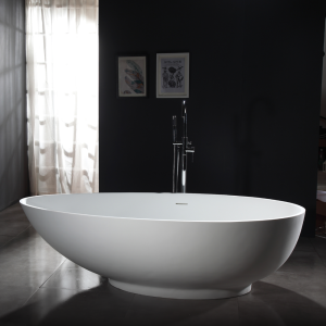 Matt Surface Aluminum Stone Bathtub-4