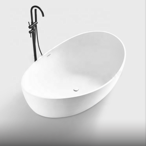 Stone Resin Free-standing Bathtub