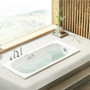 PRINCESS RECTANGULAR STEEL BATHTUB