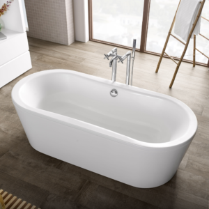 Roca Dou Plus Free-standing Oval  Bathtub