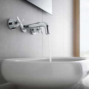 Roca Loft Built-in Basin Mixer 190mm