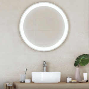 Roca Iridia Round Mirror LED Light